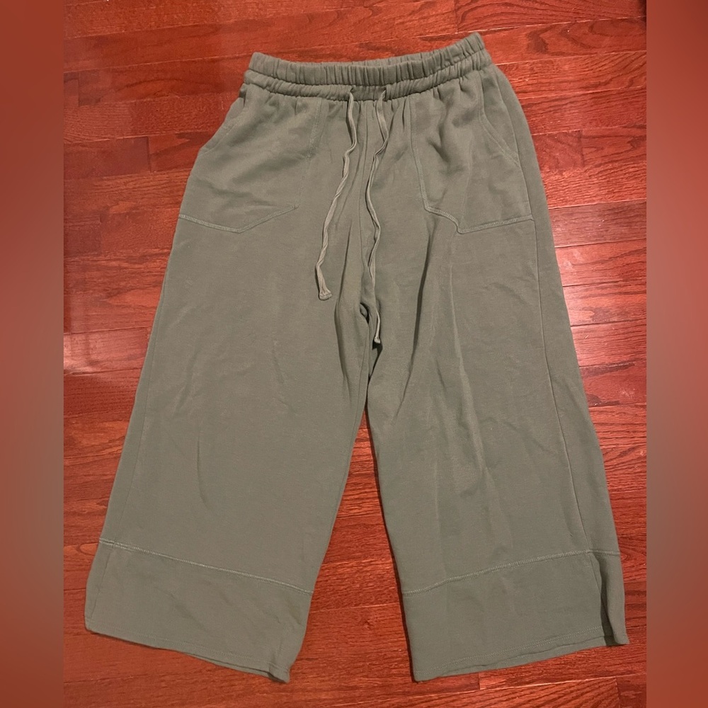 Caslon Olive Green Track Pants